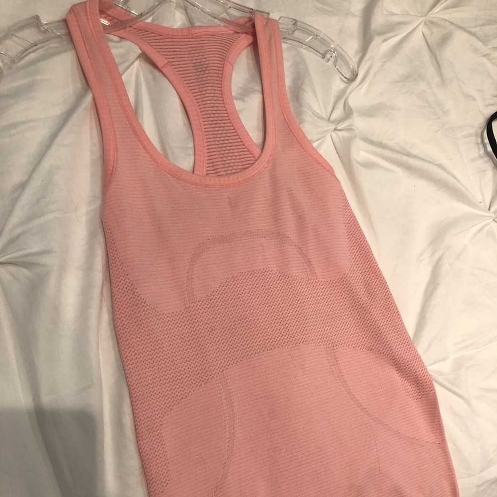 Lululemon run swiftly pink tank